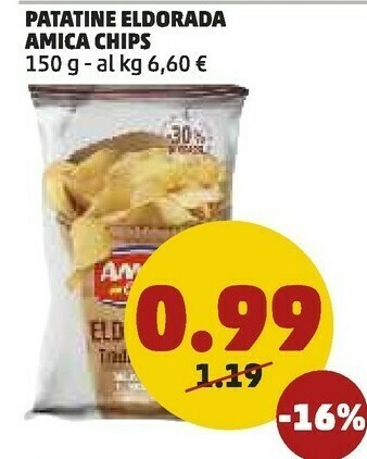 PENNY Patatine eldorada offerta