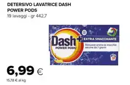 Tigre Detersivo lavatrice dash power pods offerta