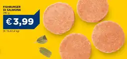 Esselunga Fishburger di salmone offerta