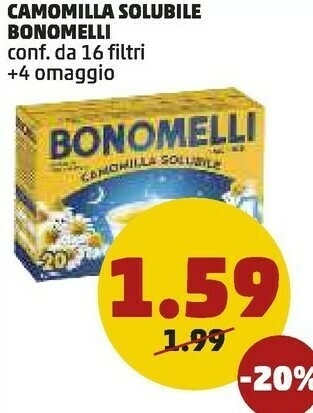 PENNY Bonomelli - camomilla solubile offerta