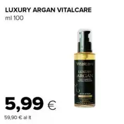Tigre Luxury argan VITALCARE offerta