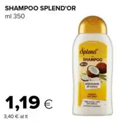 Tigre Shampoo SPLEND'OR offerta