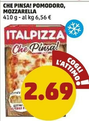 PENNY Che pinsa pomodoro mozzarella offerta