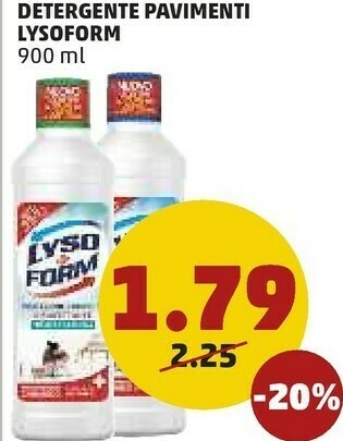 PENNY Detergente pavimenti 900 ml offerta