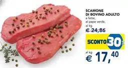 Esselunga Scamone di bovino adulto offerta