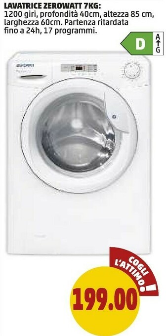 Toz 272d-s lavatrice caricamento dall'alto 7 kg 1200 giri/min bianco