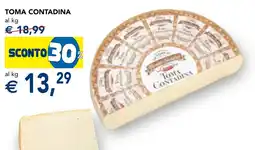 Esselunga Toma contadina offerta