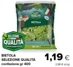 Oasi Bietola selezione qualità offerta
