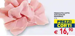 Esselunga Prosciutto cotto alta qualità nazionale offerta