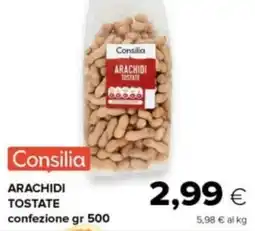Oasi Consilia arachidi tostate offerta