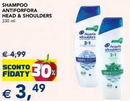 Esselunga Shampoo antiforfora HEAD & SHOULDERS offerta