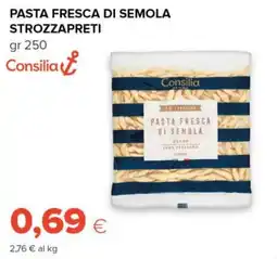 Tigre Consilia pasta fresca di semola strozzapreti offerta