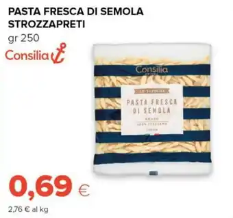 Consilia pasta fresca di semola strozzapreti