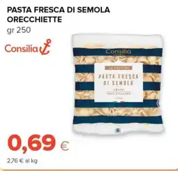 Tigre Consilia pasta fresca di semola orecchiette offerta