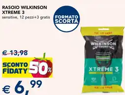 Esselunga Rasoio wilkinson xtreme 3 offerta