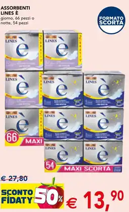 Esselunga Assorbenti LINES È offerta