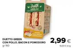 Oasi Duetto green con pollo, bacon e pomodoro offerta