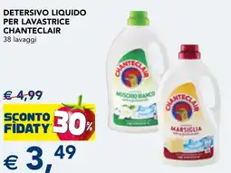 Esselunga Detersivo liquido per lavastrice CHANTECLAIR offerta