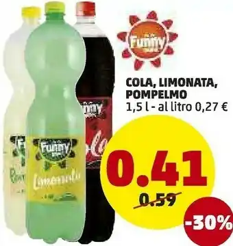 Funny cola , limonata