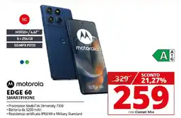 Comet motorola EDGE 60 Smartphone offerta