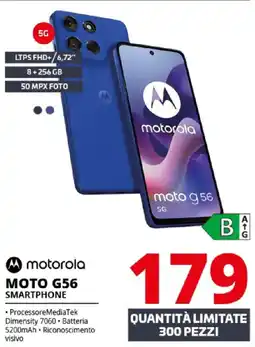 Comet motorola MOTO G56 Smartphone offerta