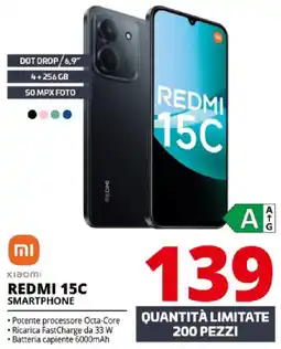 Comet REDMI 15C Smartphone offerta