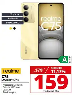 Comet realme C75 Smartphone offerta