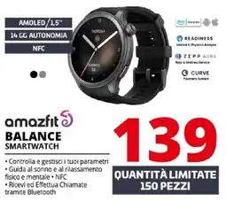 Comet amazfit BALANCE Smartwatch offerta