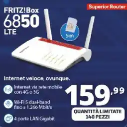 Comet FRITZ!Box 6850 LTE offerta