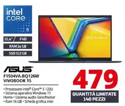 Comet ASUS F1504VA-BQ126W VIVOBOOK 15 offerta