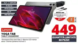 Comet Lenovo YOGA TAB TABLET ZAG60259SE offerta