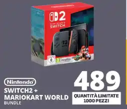 Comet Nintendo switch mariokart world bundle offerta