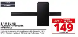 Comet SAMSUNG SOUNDBAR + SUBWOOFER HW-B650D/ZF offerta
