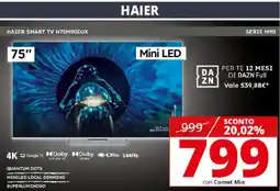 Comet HAIER SMART TV H75M90EUX offerta
