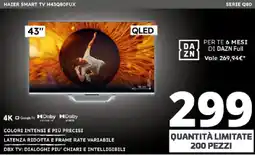 Comet HAIER SMART TV H43Q80FUX offerta