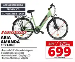 Comet Legnano Aria amanda City E-Bike offerta