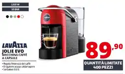 Comet LAVAZZA Jolie evo macchina caffè a capsule offerta