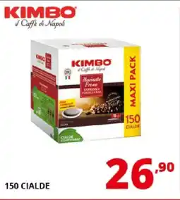 Comet KIMBO il Caffè di Napoli 150 cialde offerta