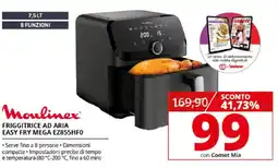 Comet Moulinex FRIGGITRICE AD ARIA EASY FRY MEGA EZ855HFO offerta