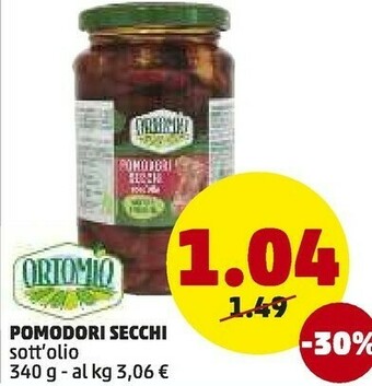 PENNY Pomodori secchi offerta