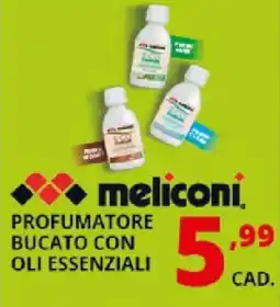 Comet Meliconi profumatore bucato con oli essenziali offerta