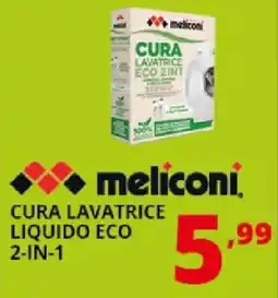 Comet Meliconi cura lavatrice liquido eco 2-in-1 offerta