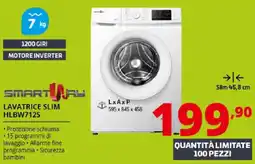 Comet SMART WAY LAVATRICE SLIM HLBW712S offerta