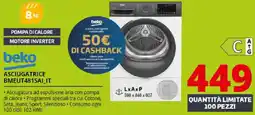 Comet beko ASCIUGATRICE BMEUT481SAI_IT offerta
