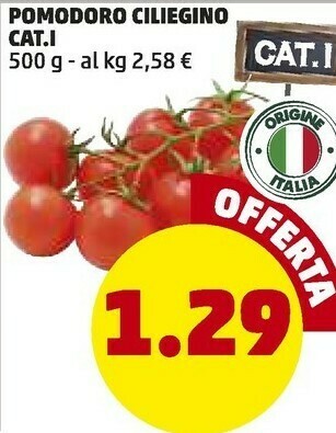 PENNY Pomodoro ciliegino offerta