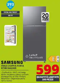 Comet SAMSUNG FRIGO DOPPIA PORTA RT38CG662459 offerta