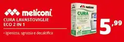 Comet Meliconi cura lavastoviglie eco 2 in 1 offerta