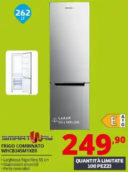 Comet SMART WAY FRIGO COMBINATO WHCB34SM1XE0 offerta