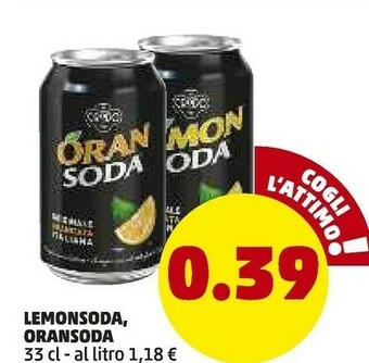 PENNY Lemonsoda/ oransoda offerta