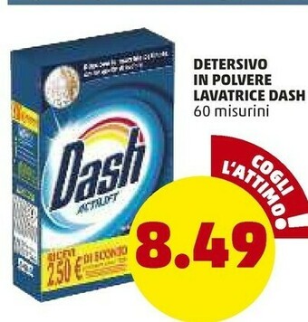 PENNY Detersivo in polvere lavatrice 60 misurini offerta